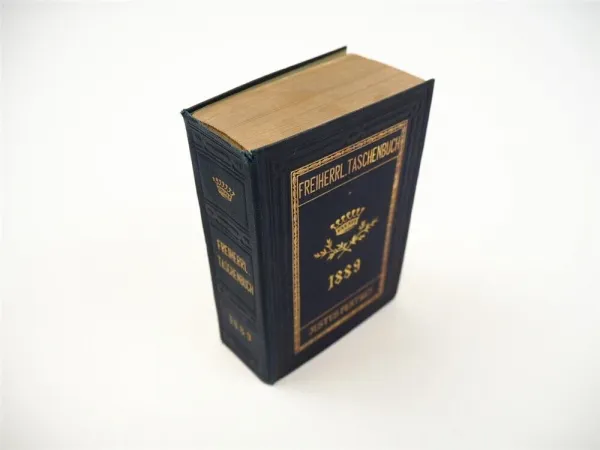 Freiherrliches Gothaisches Genealogisches Taschenbuch Perthes 1889 Adel