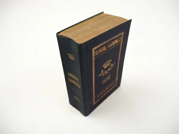 Freiherrliches Gothaisches Genealogisches Taschenbuch Perthes 1892 Adel