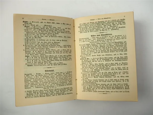 Freiherrliches Gothaisches Genealogisches Taschenbuch Perthes 1899 Adel