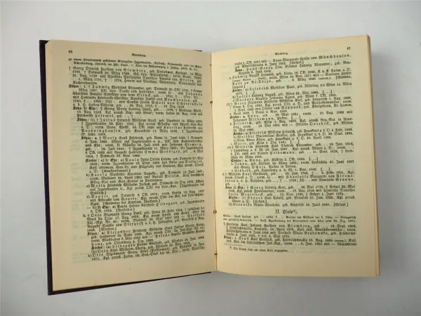 Freiherrliches Gothaisches Genealogisches Taschenbuch Perthes 1906 Adel