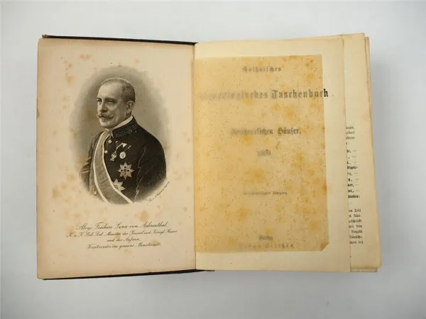 Freiherrliches Gothaisches Genealogisches Taschenbuch Perthes 1909 Adel