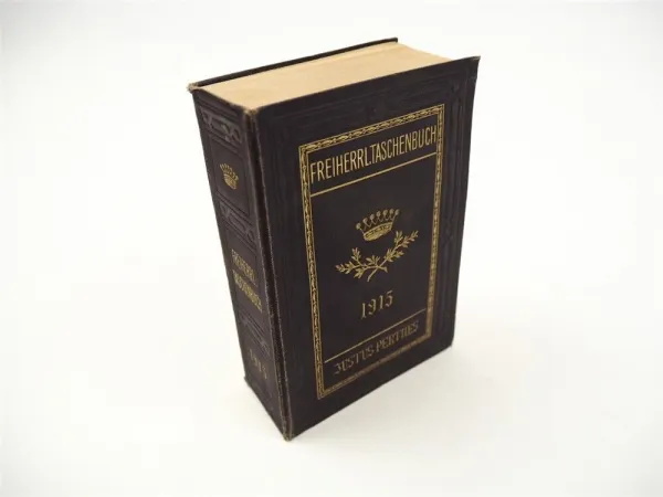 Freiherrliches Gothaisches Genealogisches Taschenbuch Perthes 1915 Adel