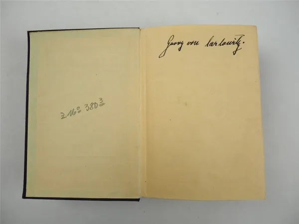 Freiherrliches Gothaisches Genealogisches Taschenbuch Perthes 1927 Adel