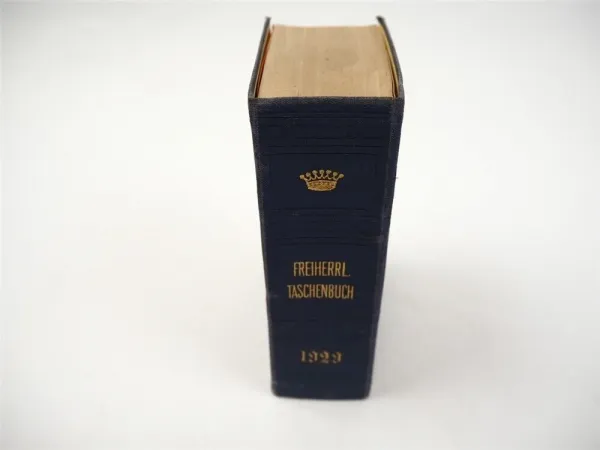 Freiherrliches Gothaisches Genealogisches Taschenbuch Perthes 1929 Adel