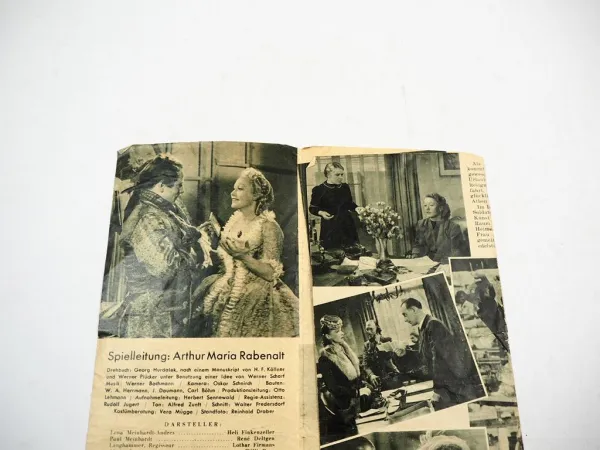 Fronttheater Programm 1942 Artur M. Rabenalt Prospekt Heli Finkenzeller Berlin