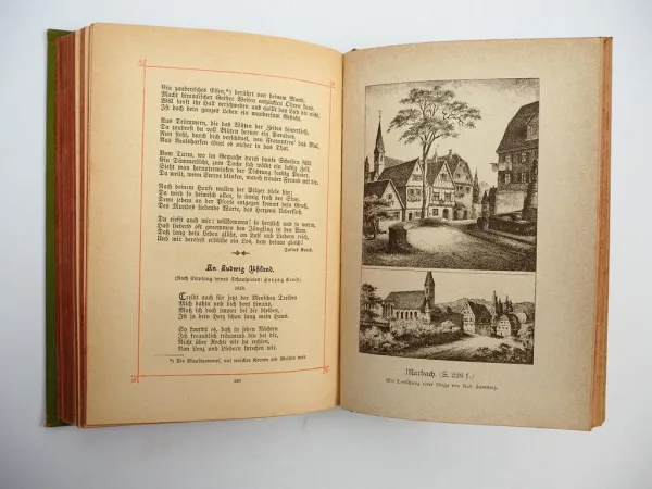 Furchtlos und treu Württembergischer Liederschatz 1889 Beyttenmiller Liederbuch