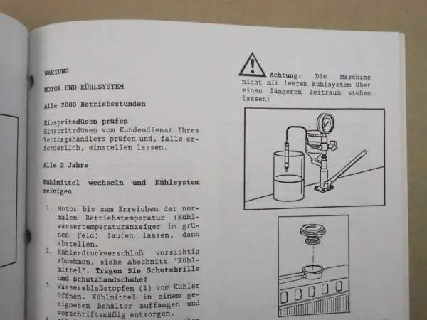 Furukawa Radlader 335 Betriebsanleitung Bedienungshandbuch 1996