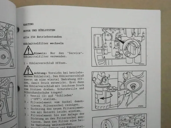 Furukawa Radlader 365 Betriebsanleitung Bedienungshandbuch 1996