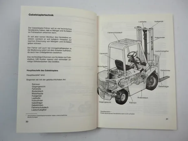 Gabelstapler besser fahren von S. Berner K. Weigelt Hussverlag 1991