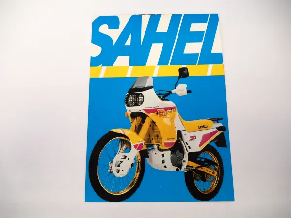 Garelli Sahel 50 Eduro original brochure 1980er J.