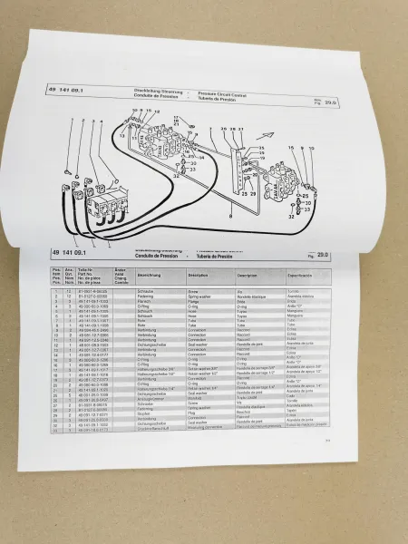 Gehl Gehlmax MB145 Ersatzteilliste Ersatzteilkatalog Spare parts manual