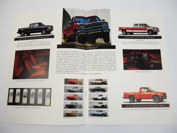 Geiger US Cars Chevrolet Pickup Prospekt 1993