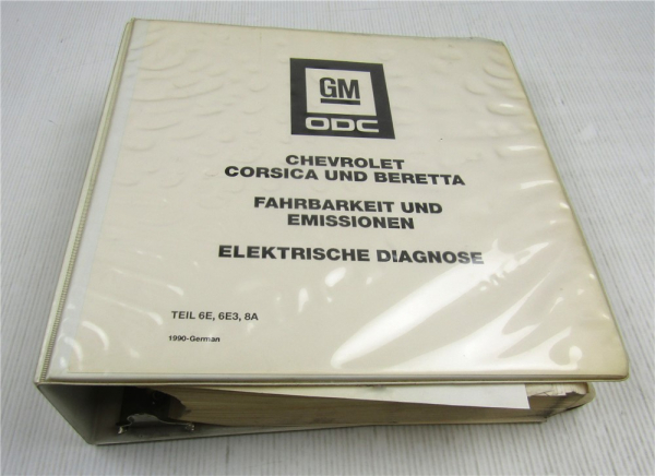 GM Chevrolet Corsica Beretta elektrische Diagnose ECM Fehlersuche