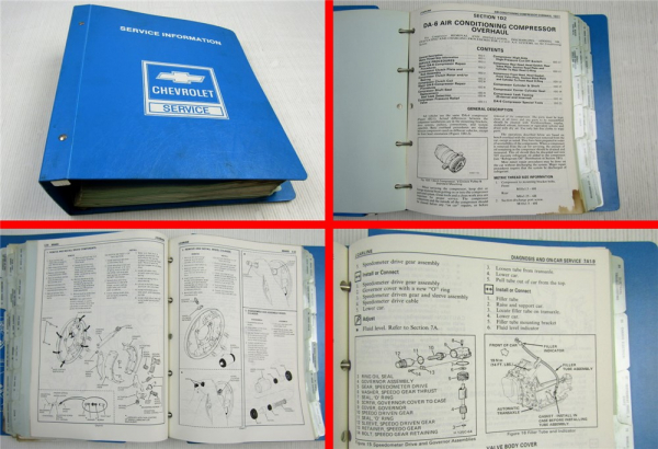 GM Service Manual 1984 Chevrolet Cavalier Shop Manual