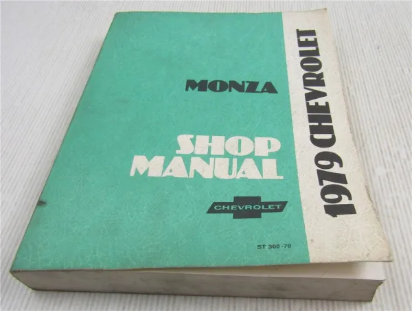 GM Service Manual Chevrolet Monza Shop Manual 1979