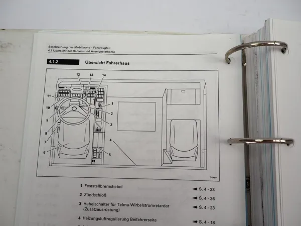 Grove GMK 2035 Mobilkran Betriebsanleitung Bedienung Wartung Schaltplan 1996