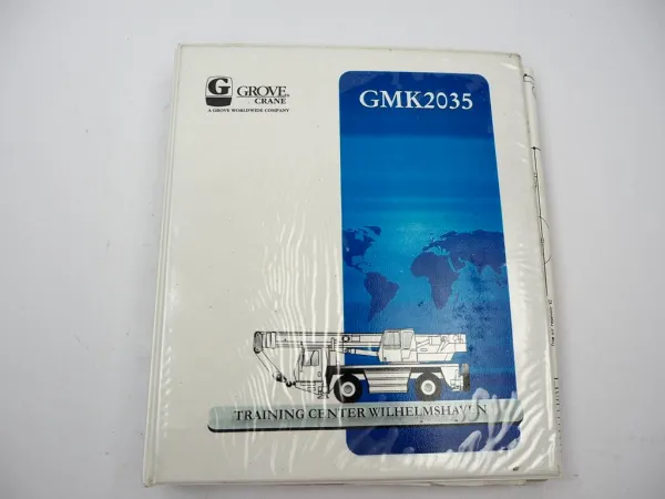 Grove GMK 2035 Mobilkran Schaltplan Elektrik Hydraulik ca. 1995/98