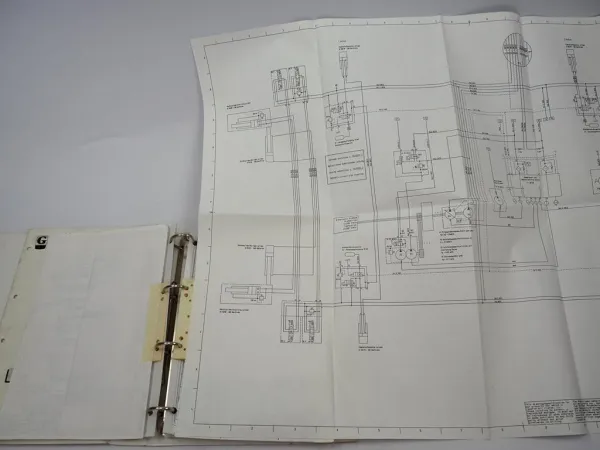 Grove GMK 2035 Mobilkran Schaltplan Elektrik Hydraulik Druckluft ca. 1995/99