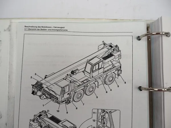 Grove GMK 3050 Mobilkran Betriebsanleitung Bedienungsanleitung 06/1999