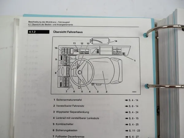 Grove GMK 4070-1 Mobilkran Betriebsanleitung Bedienung Wartung Schaltplan 1997