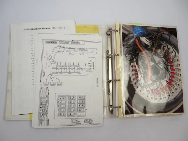 Grove GMK 4070-1 Mobilkran Schaltplan Elektrik Hydraulik ca. 1996/99