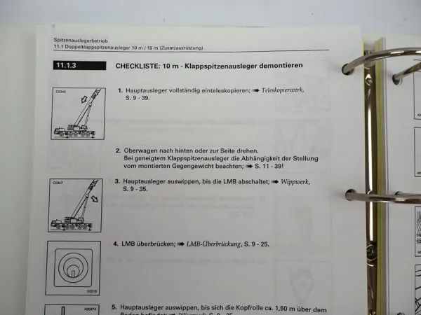 Grove GMK 5130 Mobilkran Betriebsanleitung Bedienungsanleitung 1996
