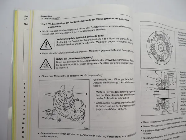 Grove GMK 5130 Mobilkran Werkstatthandbuch Reparaturanleitung 1998