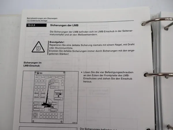 Grove GMK 5160 Mobilkran Betriebsanleitung Bedienung Schaltplan 1996
