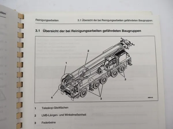 Grove GMK 5160 Mobilkran Wartungsanleitung 1996