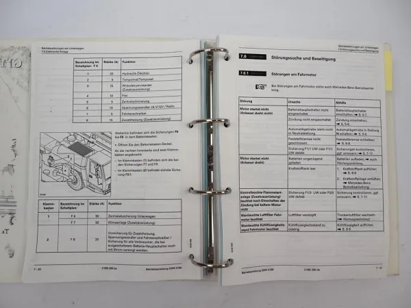 Grove GMK 5180 Mobilkran Betriebsanleitung Bedienungsanleitung 03/1999