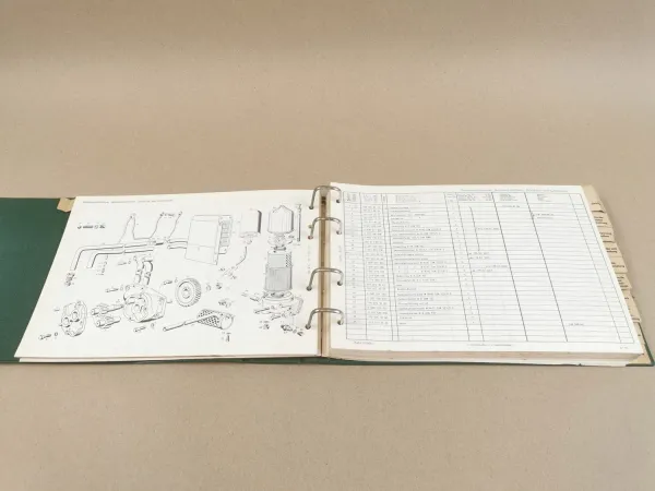 Güldner G30 G30S Dieselschlepper Ersatzteilliste Ersatzteilkatalog 1966 / 1968