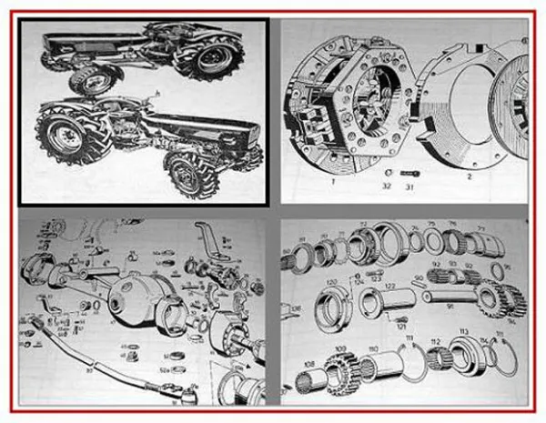 Güldner G60 + G60A Ersatzteilkatalog 1968