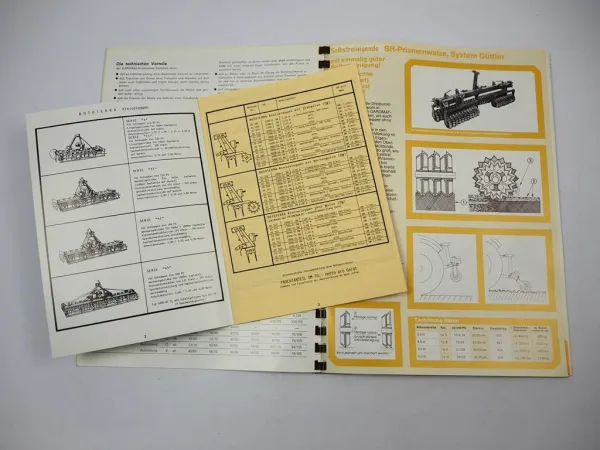 Güttler Garomat Saatbettkombination Prospekt Testbericht Preisliste ca. 1986