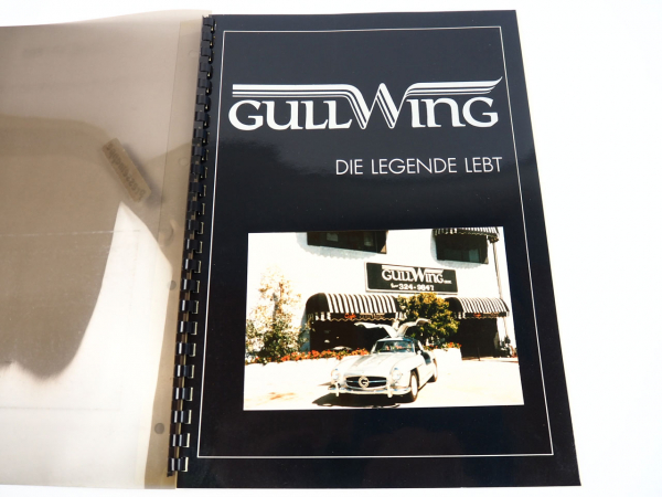 Gullwing Coupe Ostermeier Replika die Legende lebt Pressemappe