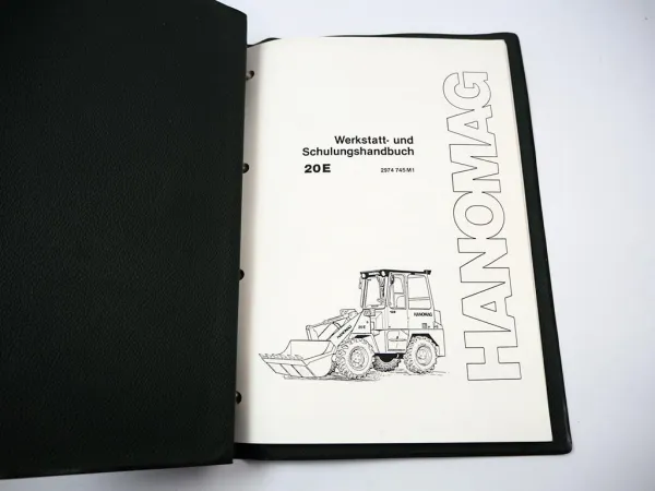 Hanomag 20E Radlader Werkstatthandbuch Schulungshandbuch 1987