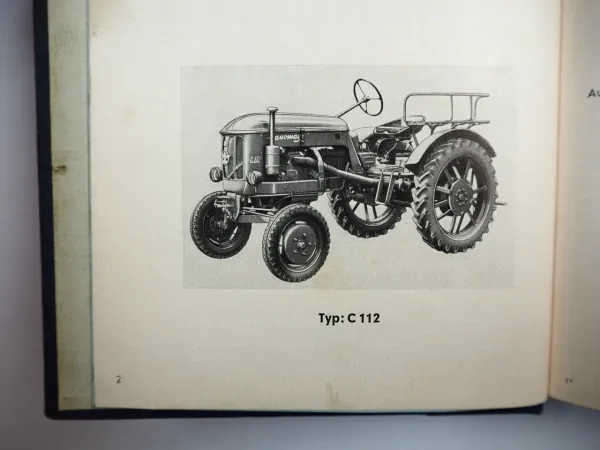 Hanomag C112 R112 Combitrac Schlepper Ersatzteilliste Ersatzteilekatalog