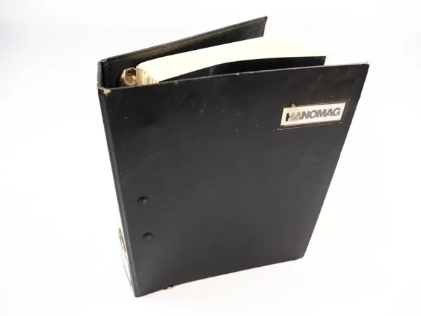 Hanomag D600D super Planierraupe Ersatzteilliste Ersatzteilkatalog 1992