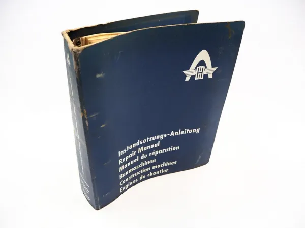 Hanomag K7 K7b Baumaschinen Laderaupe Werkstatthandbuch 1965