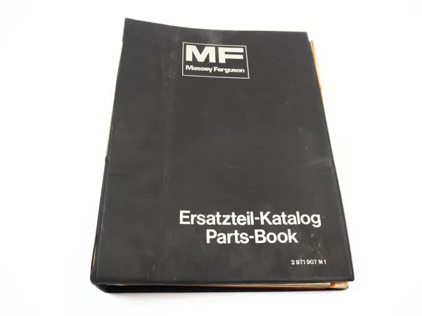 Hanomag M40 Mobilbagger Ersatzteilliste Ersatzteilkatalog 1972