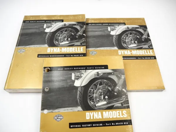 Harley Davidson DYNA Glide FXD 2002 Werkstatthandbuch Diagnose Parts List