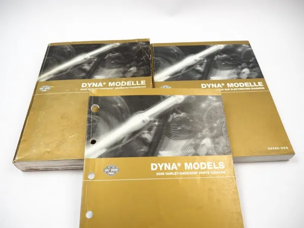 Harley Davidson DYNA Glide FXD 2006 Werkstatthandbuch Diagnose Parts List