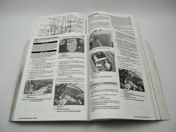 Harley Davidson DYNA Glide FXD FLD 2014 Werkstatthandbuch Diagnose Fehlersuche