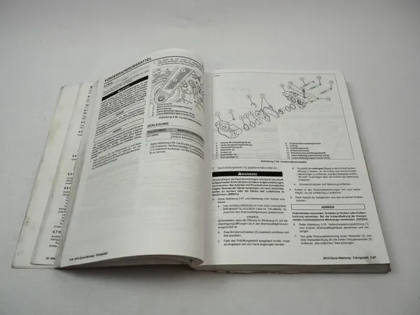 Harley Davidson DYNA Glide FXD FLD 2014 Werkstatthandbuch Diagnose Fehlersuche