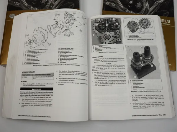 Harley Davidson DYNA Glide FXD Werkstatthandbuch Diagnose Parts List 2008
