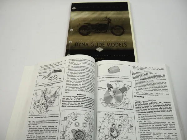 Harley Davidson DYNA Glide FXD 1999 Werkstatthandbuch und Parts List