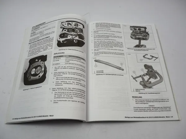 Harley Davidson FLHRSE5 CVO Road King 2013 Nachtrag Werkstatthandbuch Diagnose