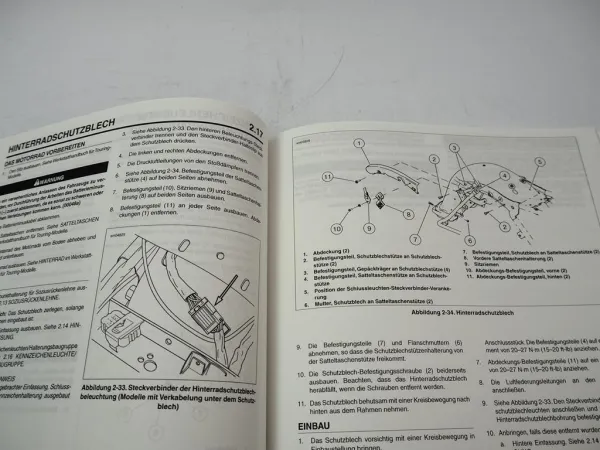 Harley Davidson FLH XSE CVO Street Glide 2010 Nachtrag Werkstatthandbuch Diagnose