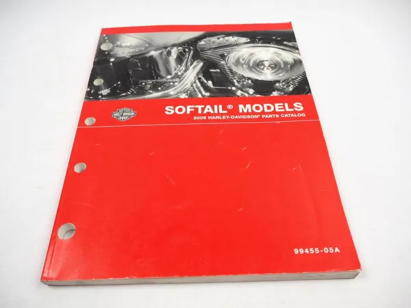 Harley Davidson Softail FXS FLS Shrine 2005 Spare Parts List Ersatzteilliste