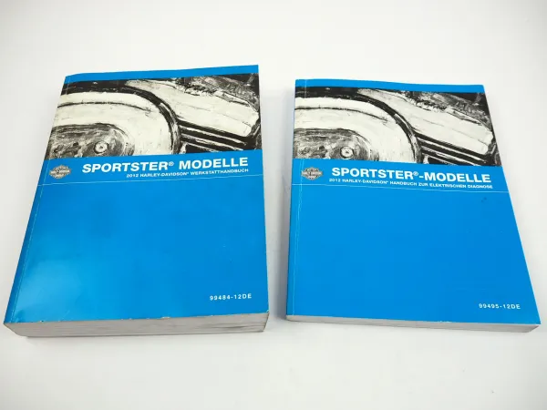 Harley Davidson Sportster XL 883 1200 Werkstatthandbuch und Diagnose 2012