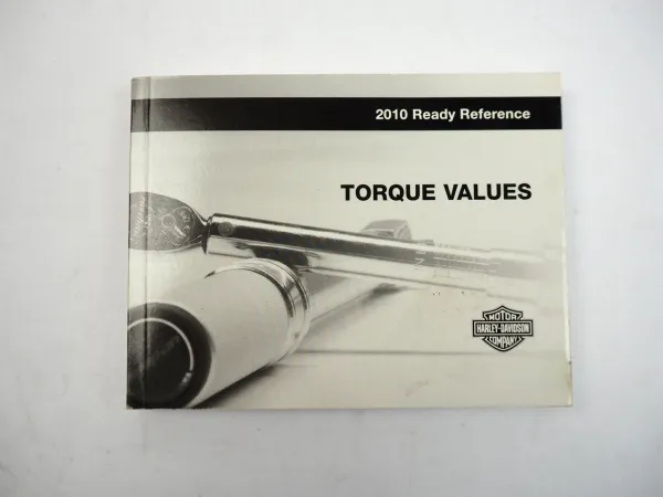 Harley Davidson Torque Values 2010 Model Motorcycles Anzugsdrehmomente